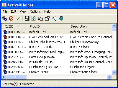 ActiveX Helper screenshot