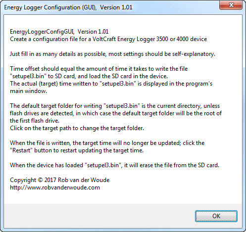 EnergyLoggerConfigGUI 1.01 help text