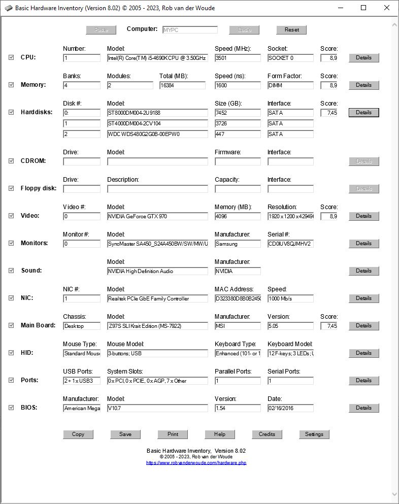 Basic Hardware Inventory Windows 11 download