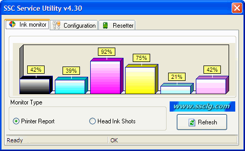 SSC Service Utility screenshot